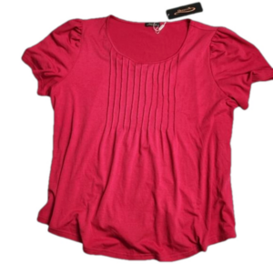 XXL pink short-sleeved top from Ofeefin NWT